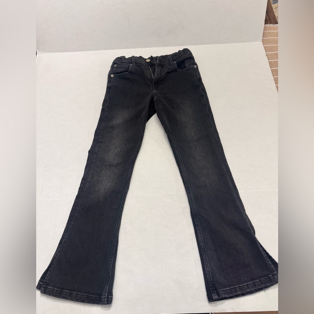 Zara Girls Dark Flare Jeans